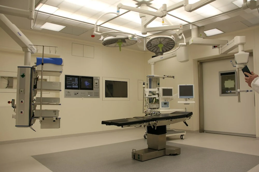 Medical equipment in a healthcare facility